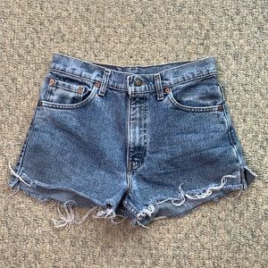 Levi’s denim cutoffs